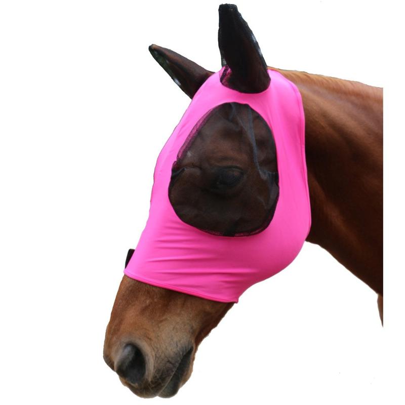 Koolmaster Fly Masks & Bonnets Pony / Pink Kool Master Lycra Pull on Fly Mask