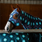 Kozy Horse Rug Accessories Pony / Aztec Turquoise Lycra Skinny Hood Aztec Turquoise