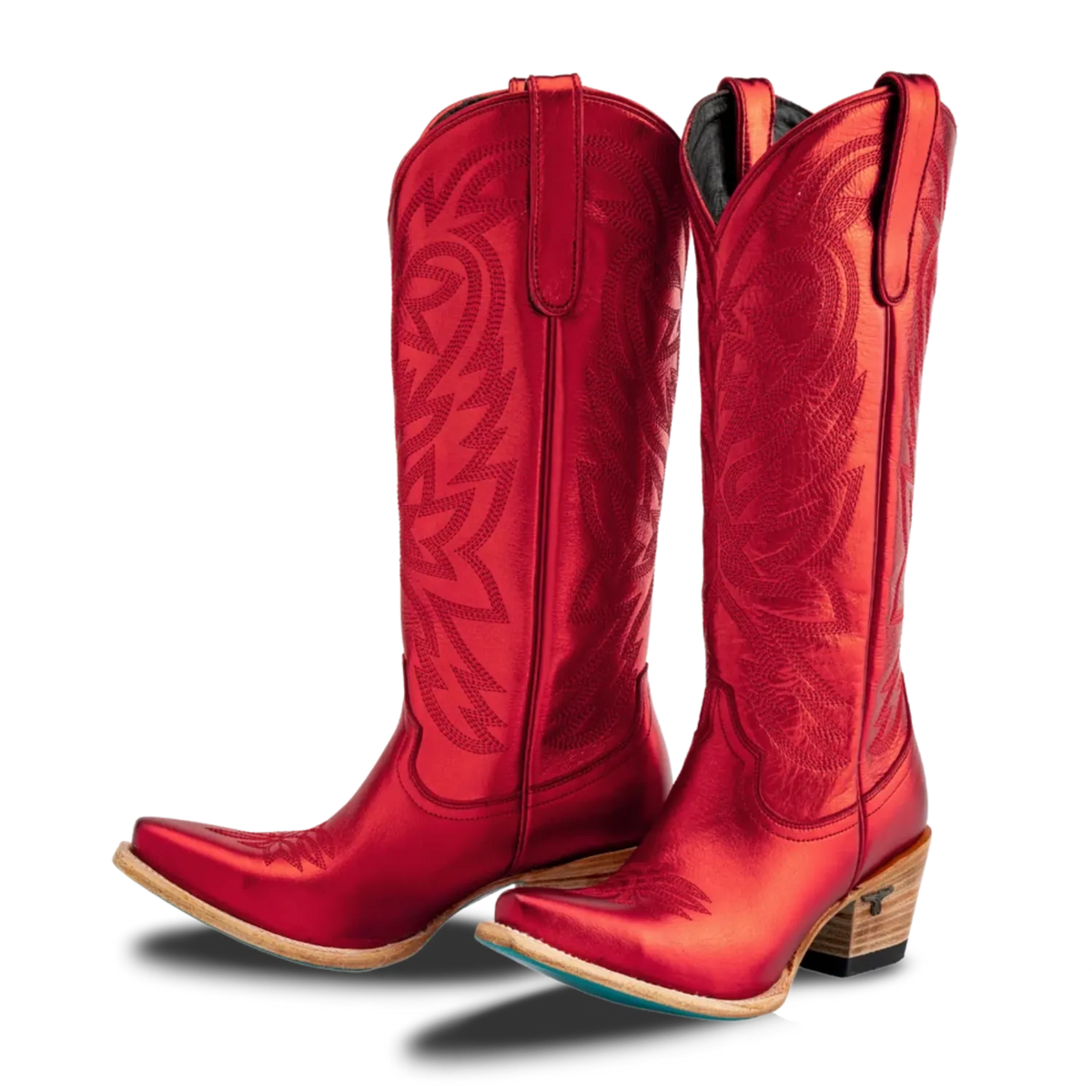 Lane Boots Womens Boots - Shoes WMN 7 / Red Lane Boots Womens Smokeshow Metallic