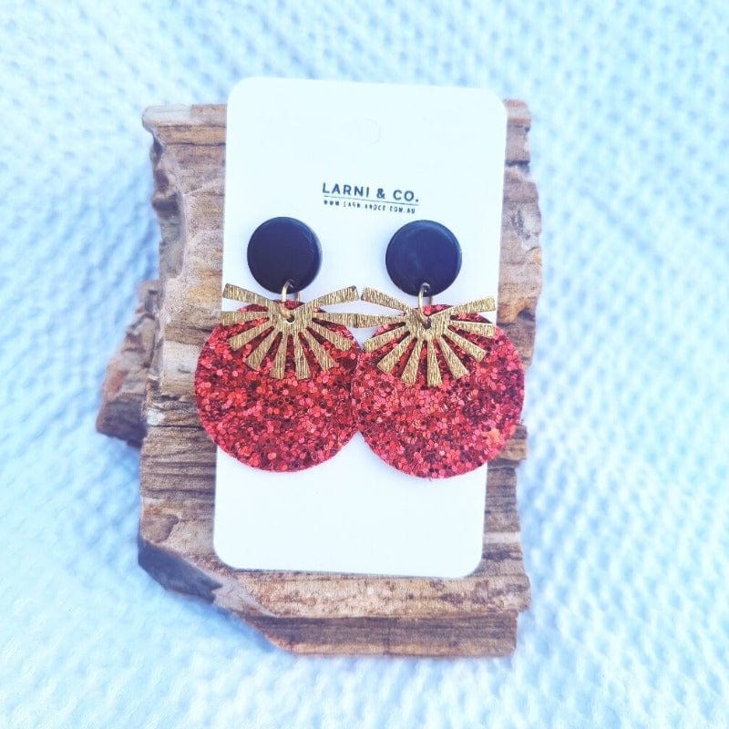 Larni and Co Jewellery Larni & Co Ruby Earrings