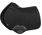 LeMieux Saddle Pads English Large/Full / Black LeMieux Suede Saddle Pad Close Contact Square Jump