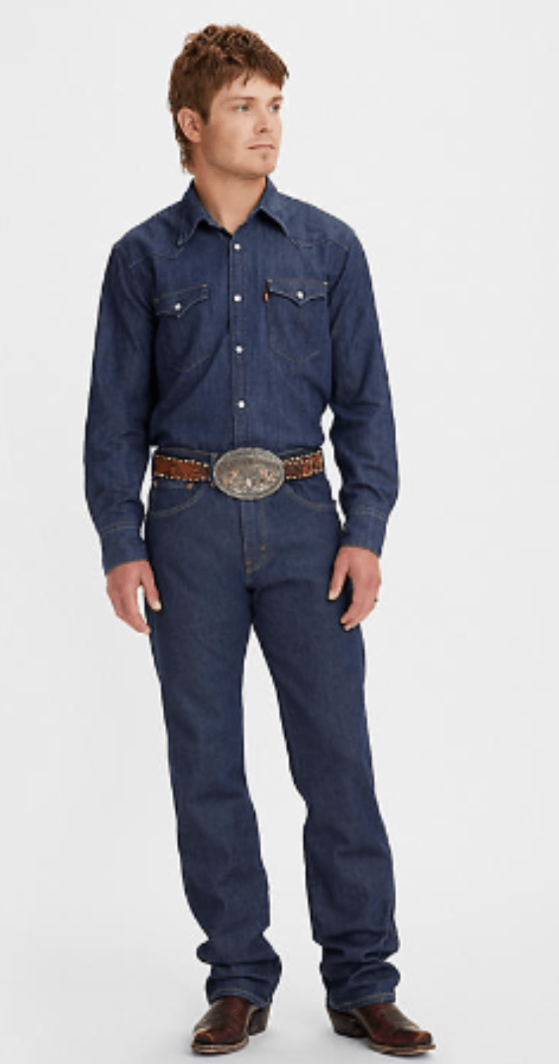 Levi Jeans Mens Western Fit 37681 0008 Gympie Saddleworld Country Clothing