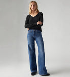 Levi Womens Jeans 25x32 / Clever Girl Levi Jeans Womens 318 Shaping Wide Leg