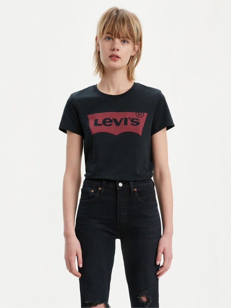 Levi Womens Tops XS / Mineral Black Levi Womens The Perfect Tee