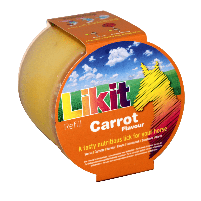 Likit Vet & Feed 650g / Carrot Flavour Likit Refill 650g