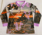 Little Ringers Baby Cowkids 02 / Purple Little Ringers Sun Shirt Fishing