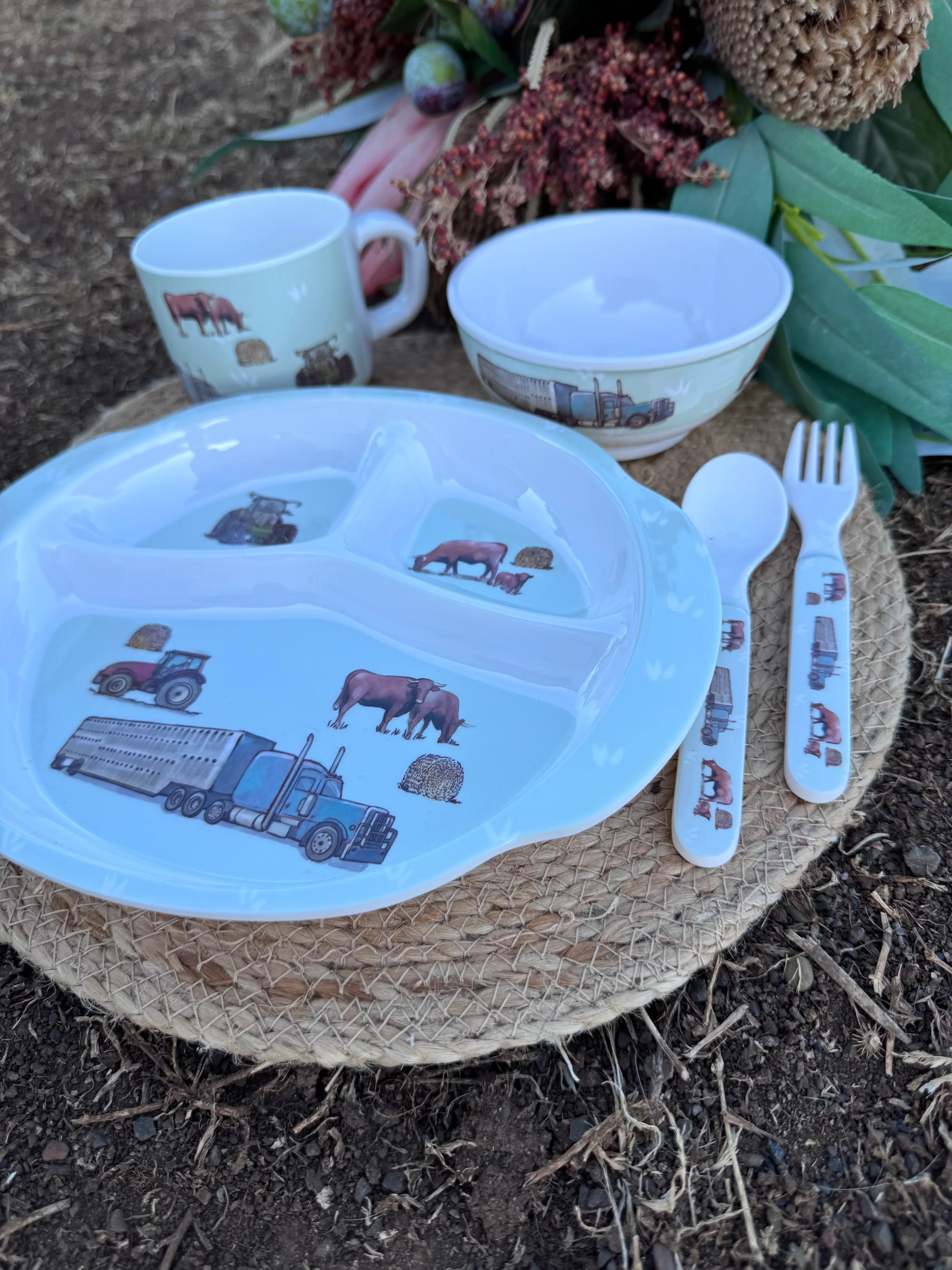 Little Windmill Gifts - Homewares Little Windmill Dinner Set 5 Piece