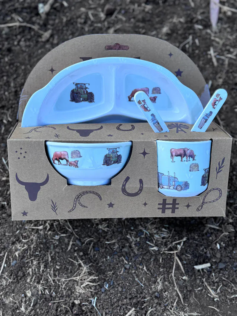 Little Windmill Gifts - Homewares Ranch Life Little Windmill Dinner Set 5 Piece
