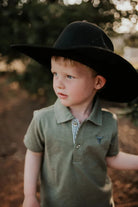 Little Windmill Kids Shirts 01 / Khaki Little Windmill Polo Boys Keith