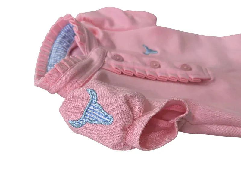 Little Windmill Kids Shirts Little Windmill Polo Romper Girls Kiki