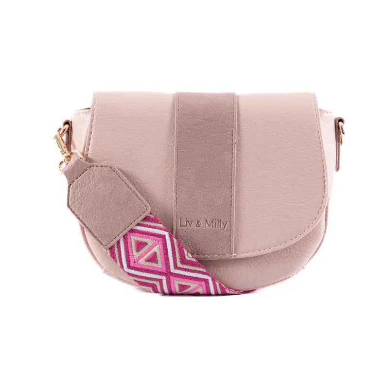 Liv and Milly Handbags - Wallets Pastel Pink/Pastel Purple Liv & Milly Handbag Lizzie