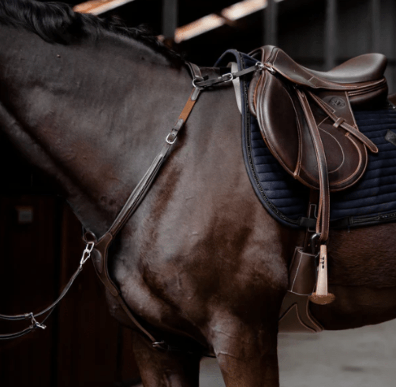 Lumiere Breastplates & Martingales Pony / Brown Lumiere Victory 3-Point Breastplate (L33103)