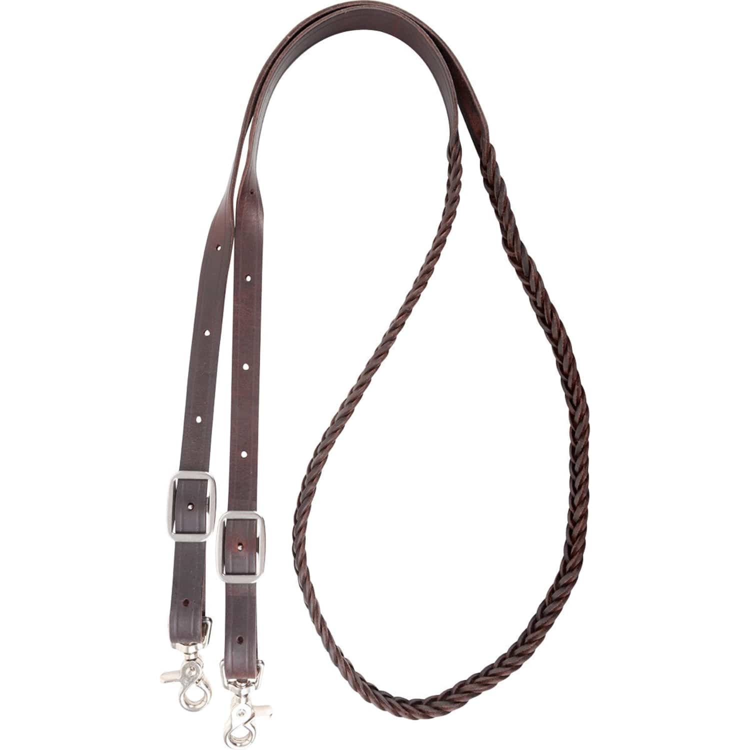 Martin Saddlery Reins Latigo Martin Saddlery Rein Roping 5 Plait
