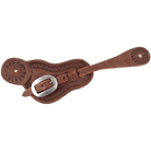 Martin Saddlery Spur Straps Chocolate Martin Saddlery Spur Straps Buckaroo Chocolate