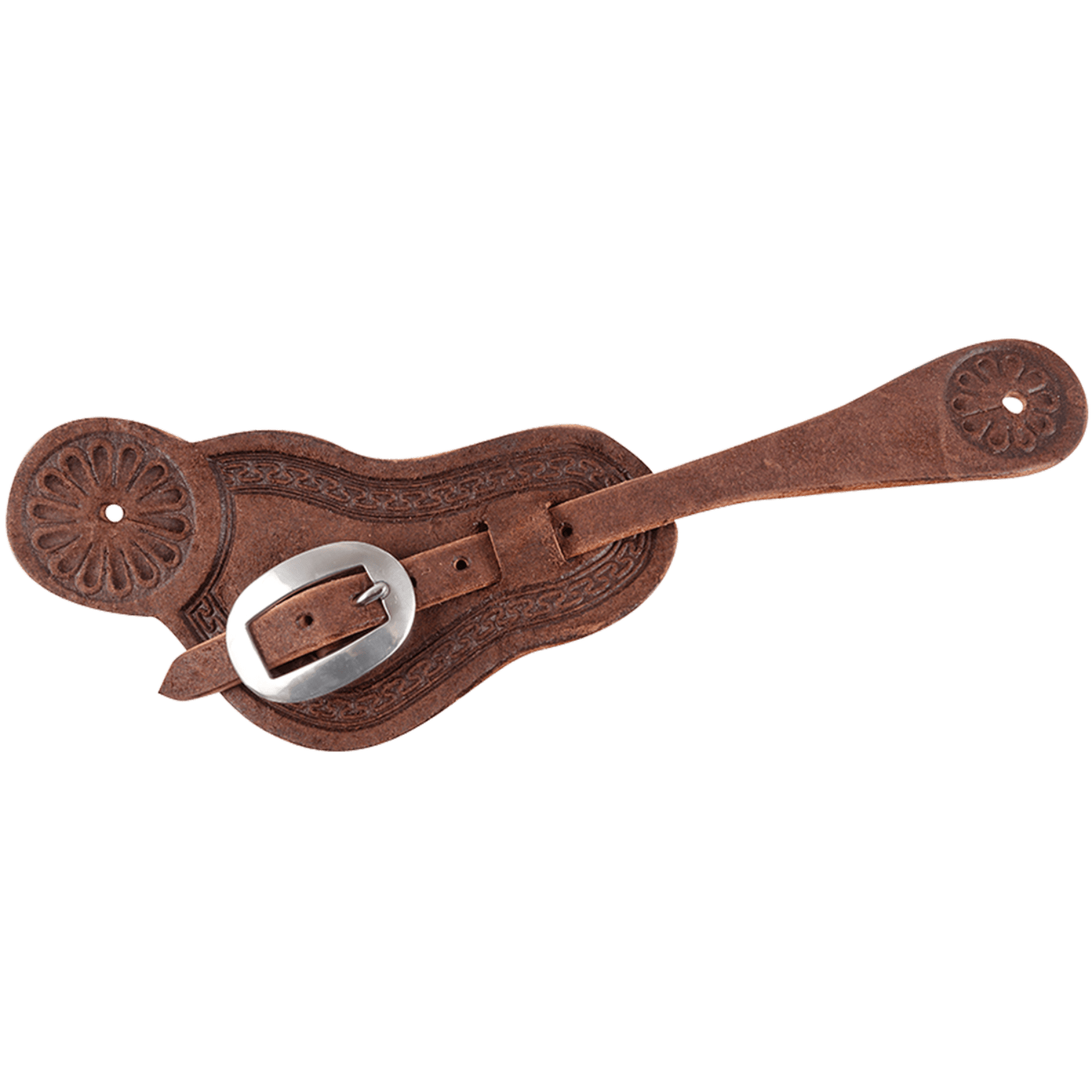 Martin Saddlery Spur Straps Chocolate Martin Saddlery Spur Straps Buckaroo Chocolate