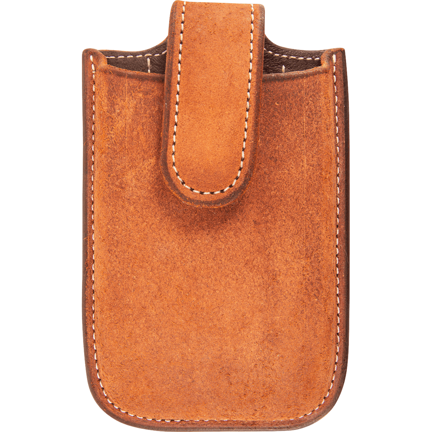 Martins Saddlery Saddle Accessories Chestnut Leather Phone Holder