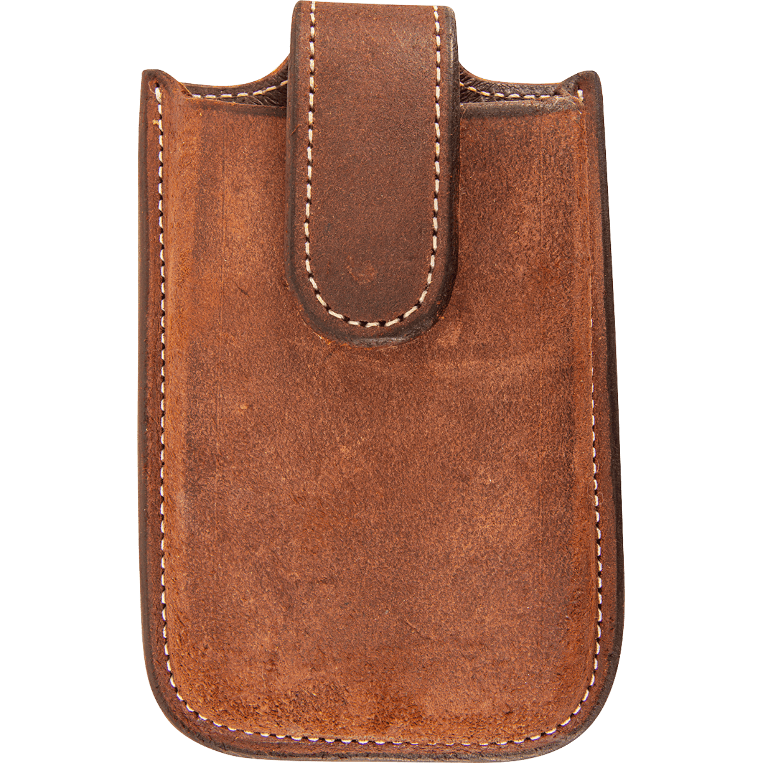 Martins Saddlery Saddle Accessories Chocolate Leather Phone Holder