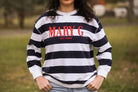 Mary G Womens Jumpers, Jackets & Vests 08 / Navy/White Mary G Jumper Womens Stripe