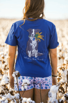 Mary G Womens Shirts 08 / Denim Mary G Tee Womens Border Collie