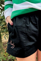 Mary G Womens Shorts, Skirts & Dresses 08 / Black/Rose Gold Womens Mary G Old School Shorts