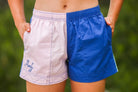 Mary G Womens Shorts- Skirts - Dresses 08 / Pale Pink/Cobalt/Spearmint Mary G Shorts Womens Harlequin