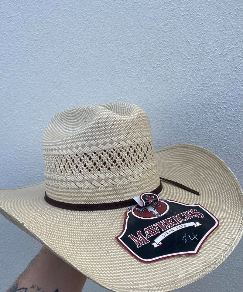 Mavericks Hats 54cm Mavericks El Paso Straw Hat