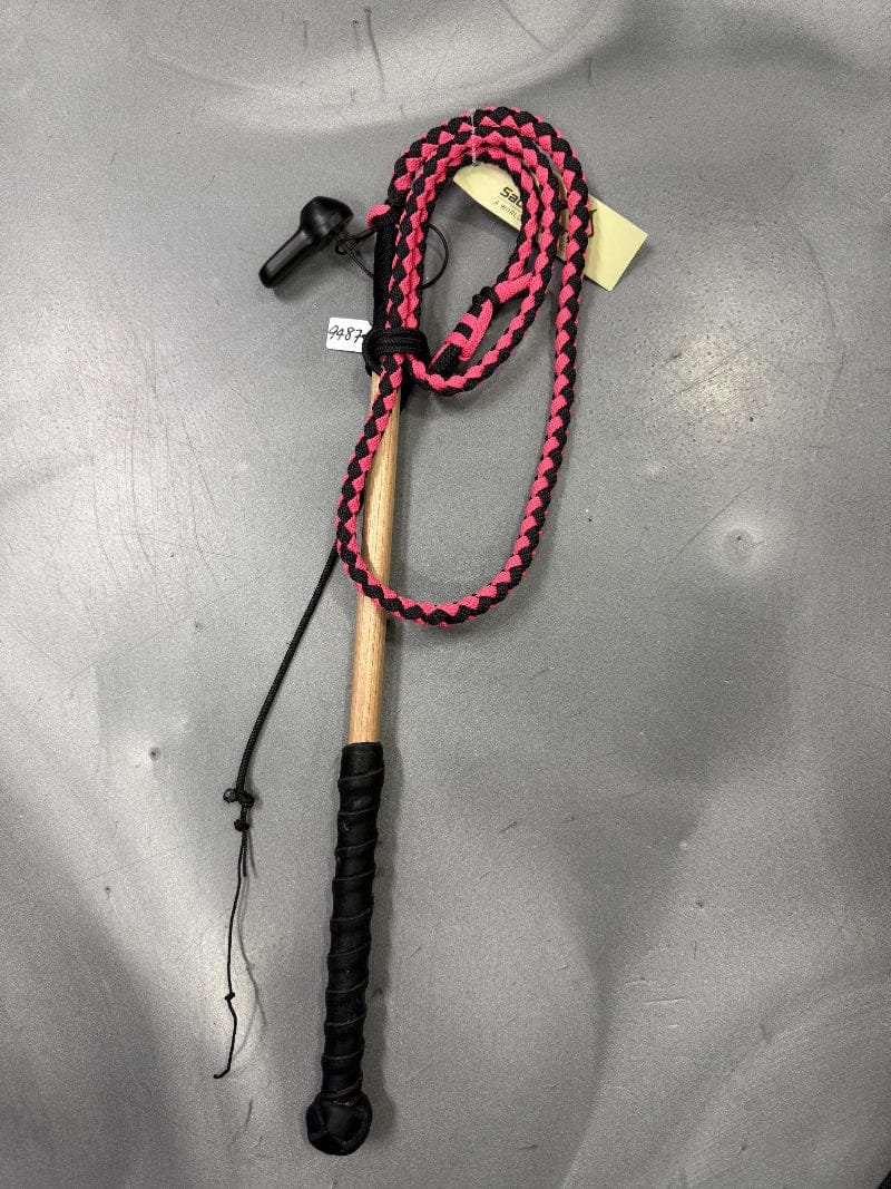 McAlister Whips 4ft / Pink/Black McAlister Stockwhip Nylon Neon