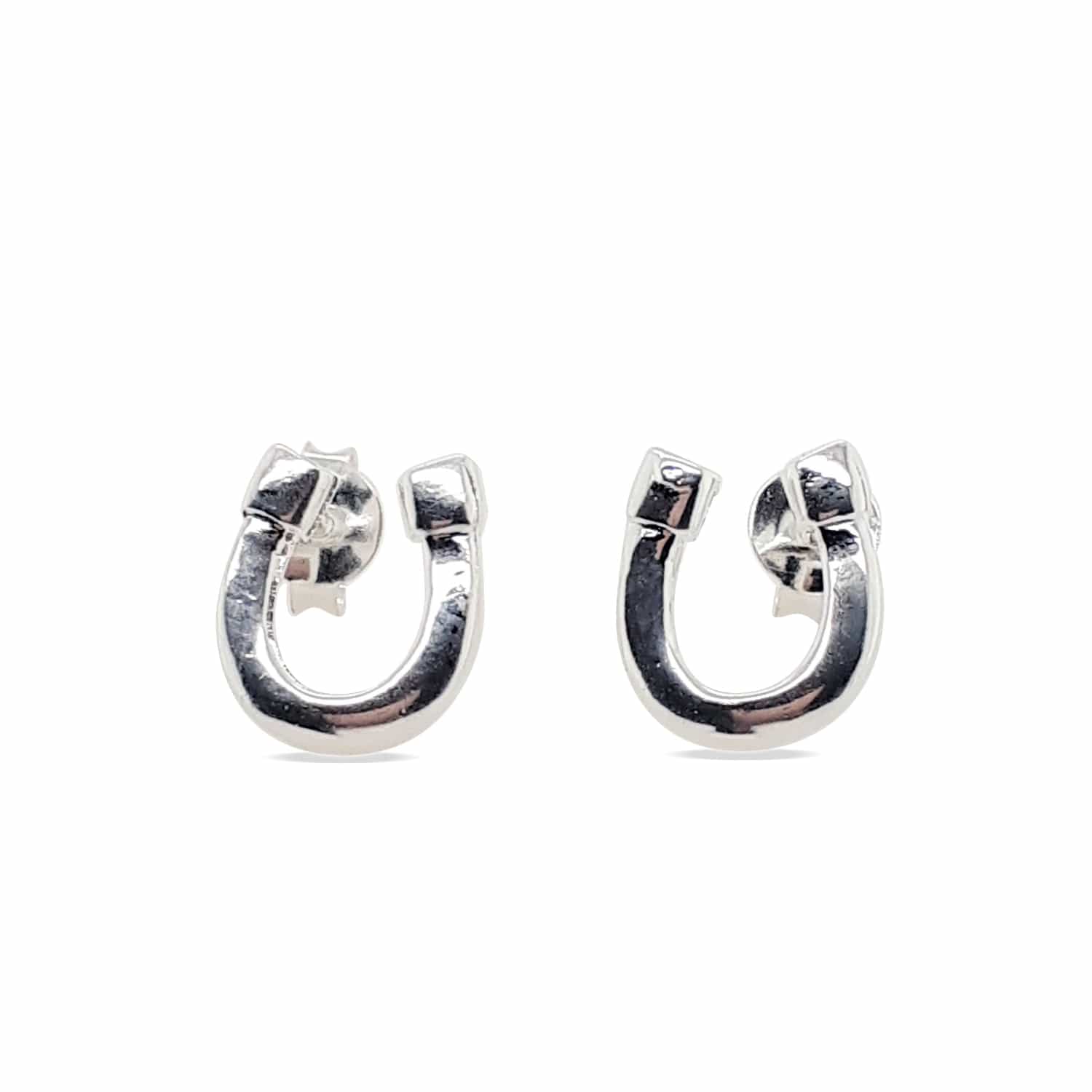 MCJ Jewellery Silver Horse Shoe Earrings