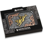 Montana Silversmiths Belt Accessories Montana Silversmiths Belt Buckle Relentless Ride