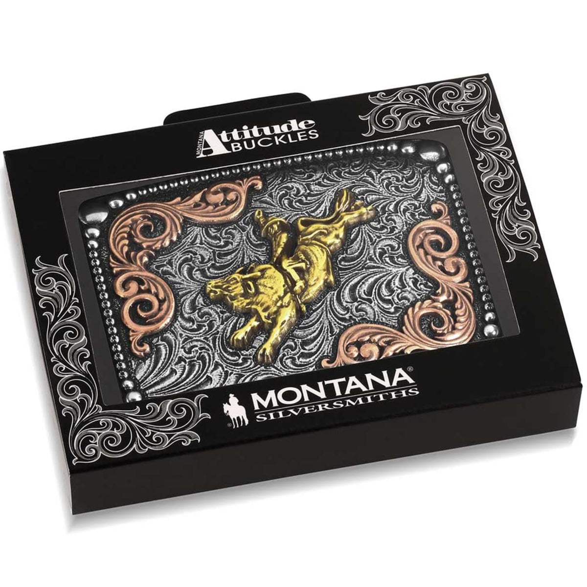 Montana Silversmiths Belt Accessories Montana Silversmiths Belt Buckle Relentless Ride