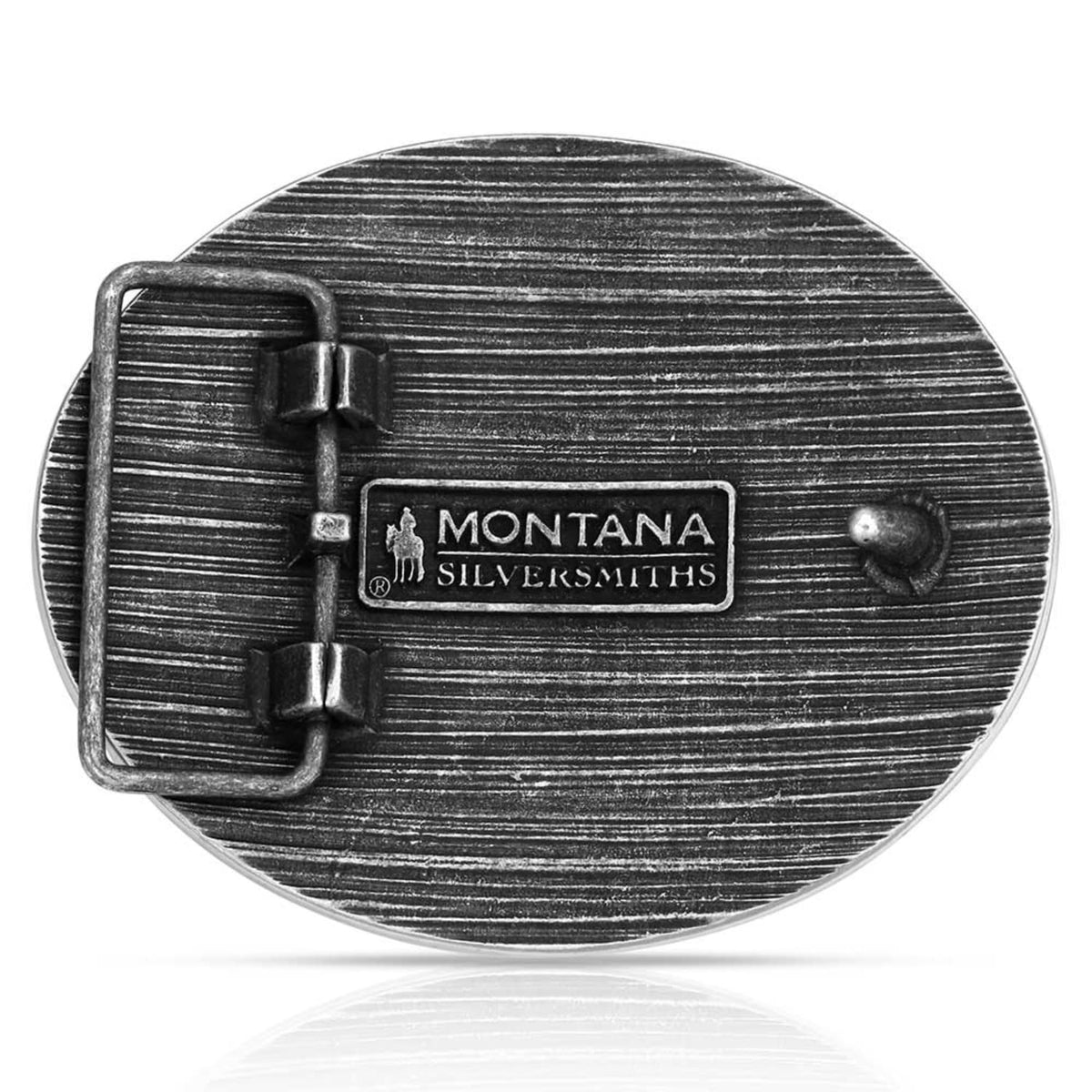 Montana Silversmiths Belt Accessories Montana Silversmiths Belt Buckle Tri Colour Rodeo