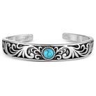 Montana Silversmiths Jewellery Montana Silversmiths Bracelet Whispering Peaks Turquoise Cuff