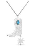 Montana Silversmiths Jewellery Montana Silversmiths Necklace Cowboy Boot