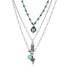 Montana Silversmiths Jewellery Montana Silversmiths Necklace Layers of the West Turquoise