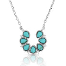 Montana Silversmiths Jewellery Montana Silversmiths Necklace Lucky 7 Turquoise