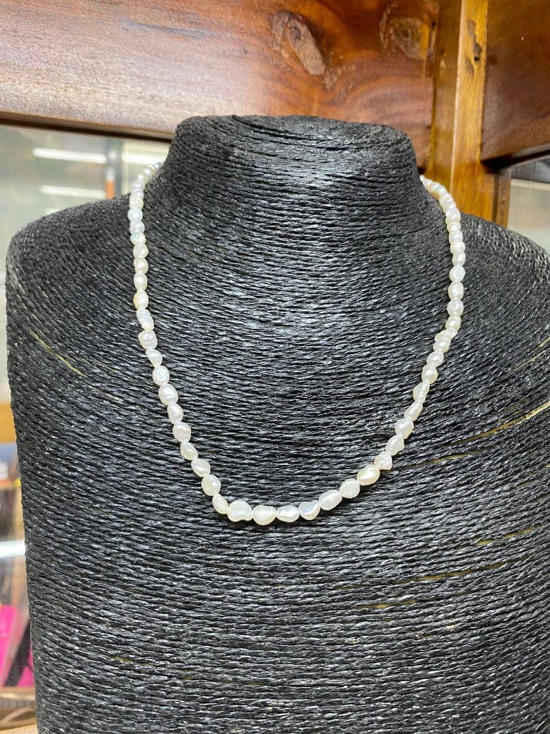 Mountain Creek Jewellery 45cm Mountain Creek Jewellery Necklace Pearls Baroque