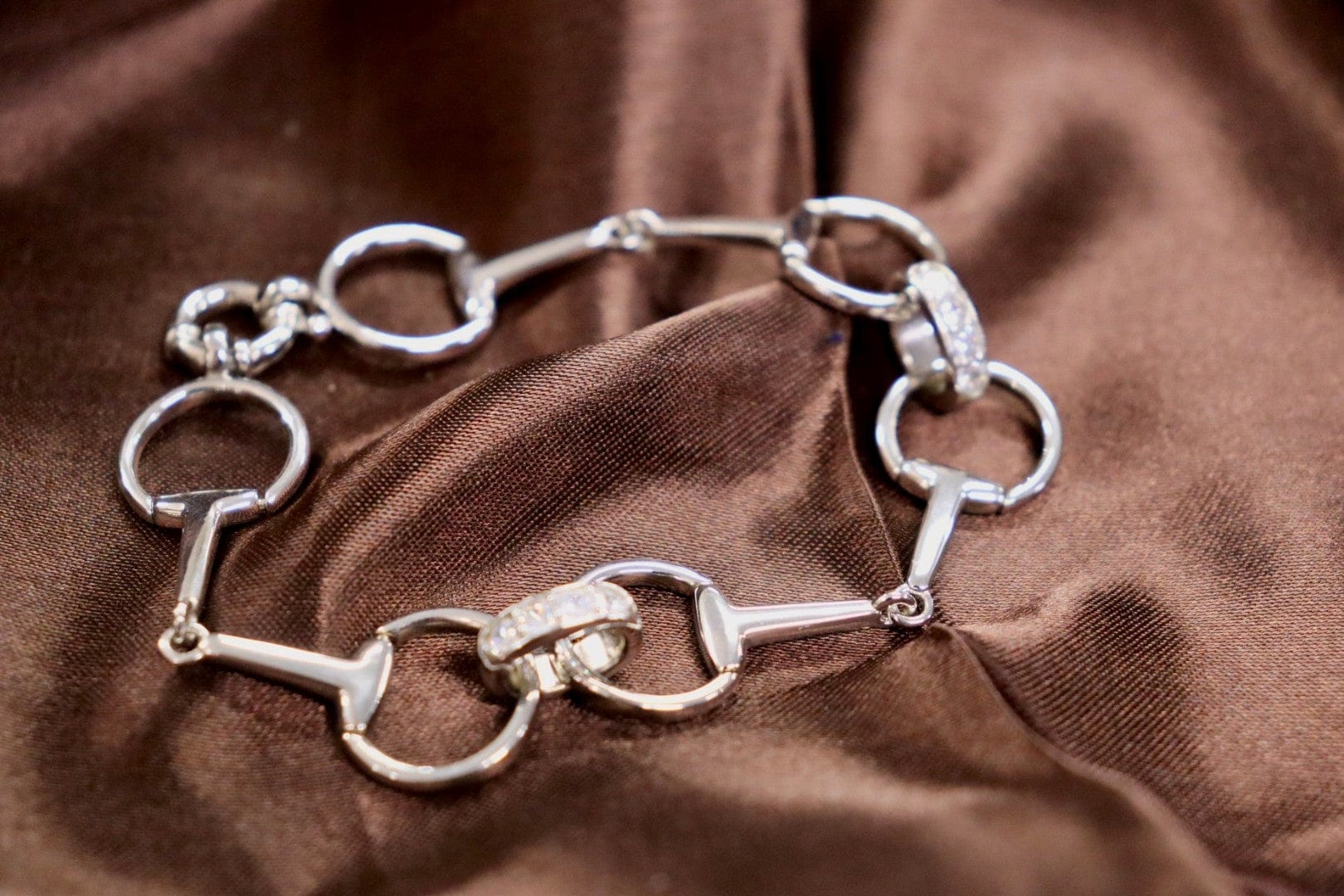 Mountain Creek Jewellery MCJ Bracelet Sterling Silver Snaffle Bits