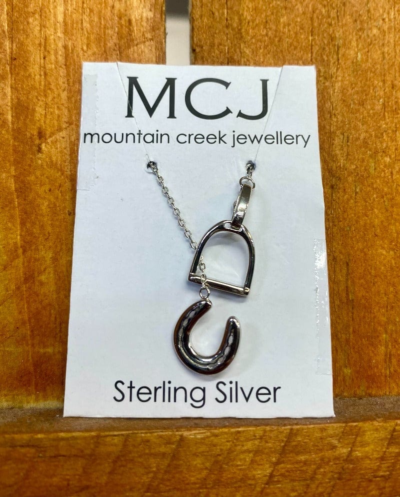 Mountain Creek Jewellery MCJ Pendant Horseshoe Lariat