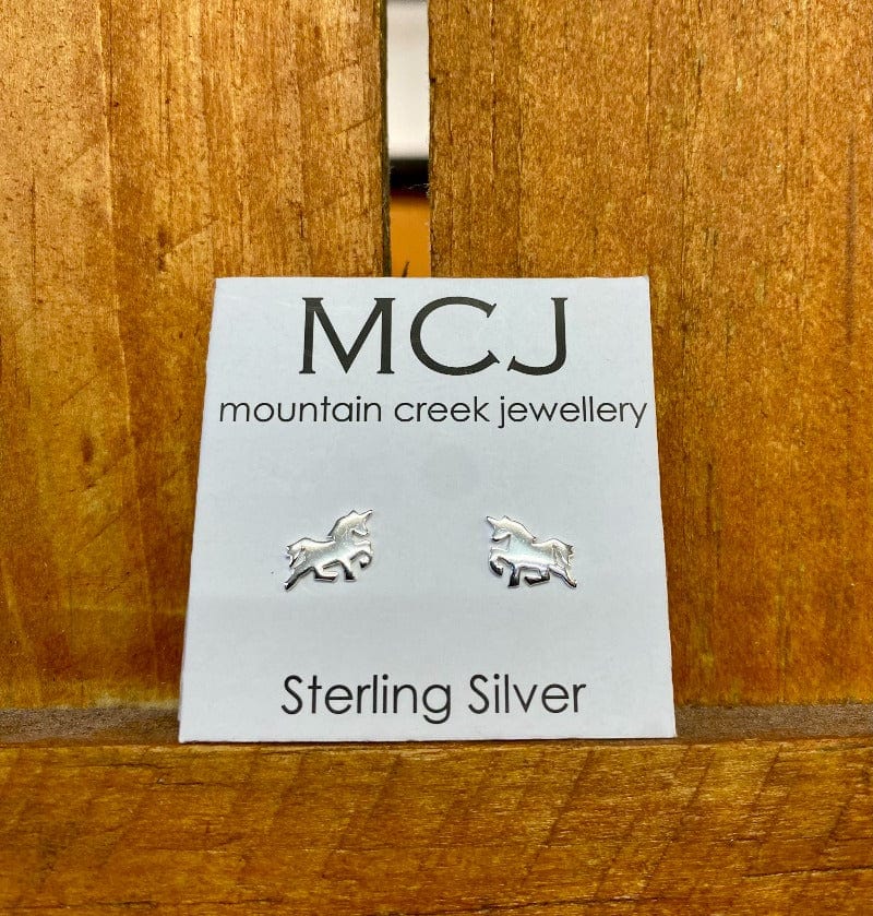 Mountain Creek Jewellery MCJ Unicorn Studs