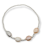 Mountain Creek Jewellery Mountain Creek Jewellery Bracelet Pearl Stretch Medium