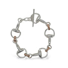 Mountain Creek Jewellery Mountain Creek Jewellery Bracelet Rose Gold Horse Bit
