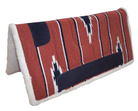 NEW Saddle Pads Western Rust Navaho Saddlepad with Fleece