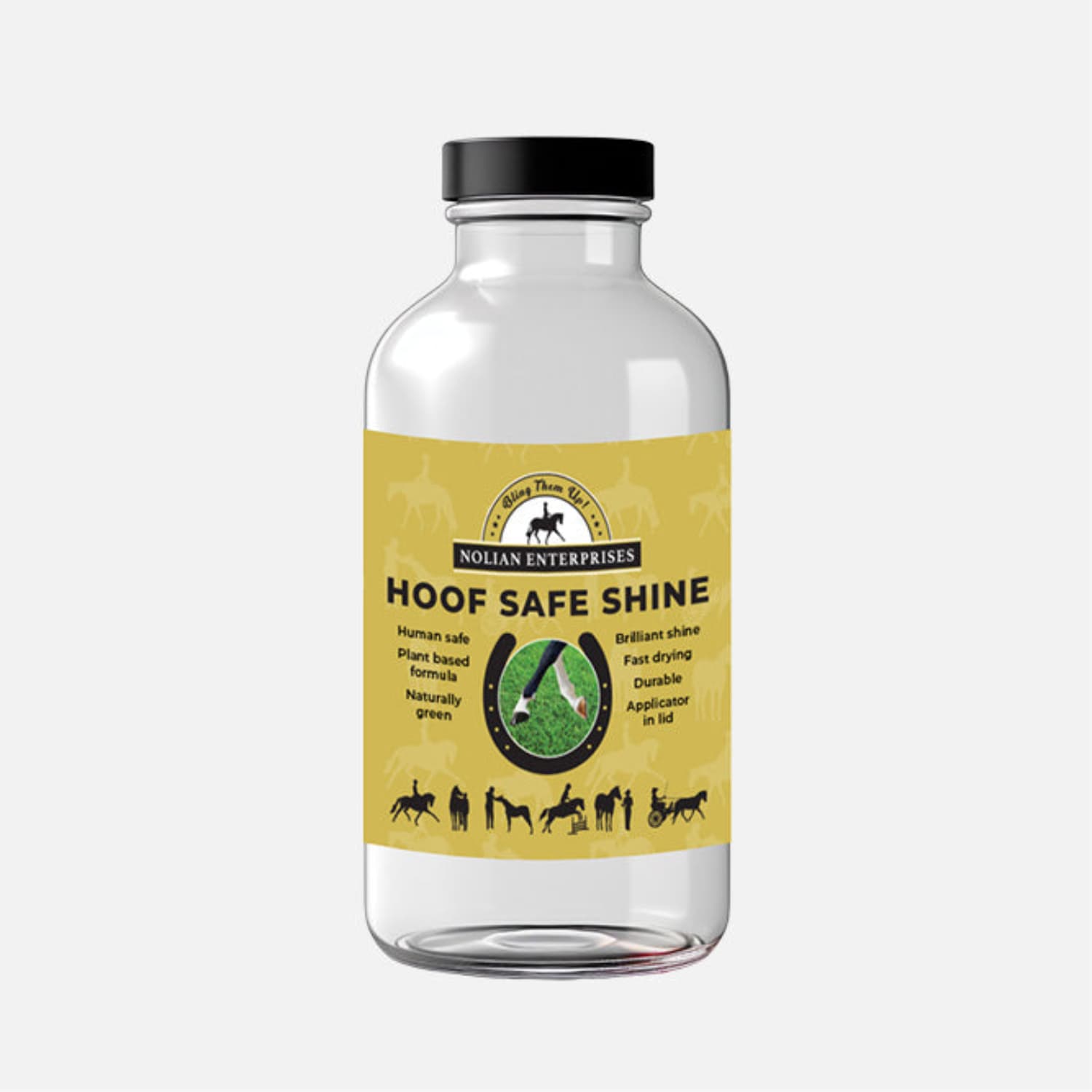 Nolian Enterprises Vet - Feed 220ml / Clear Nolian Enterprises Hoof Safe Shine