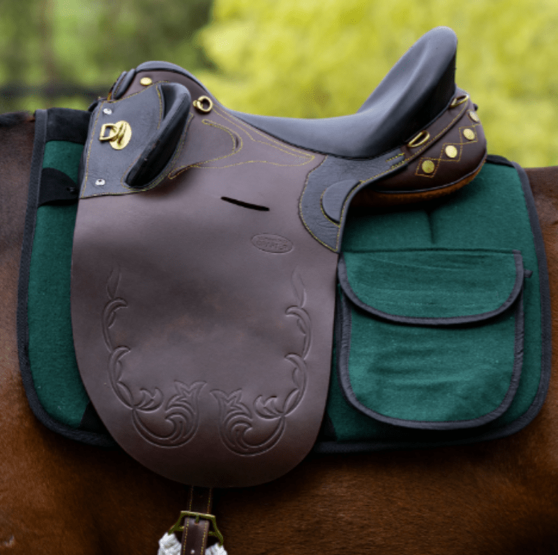 Northern River Saddles 12in Northern River Saddle Junior Stock with Changeable Gullet