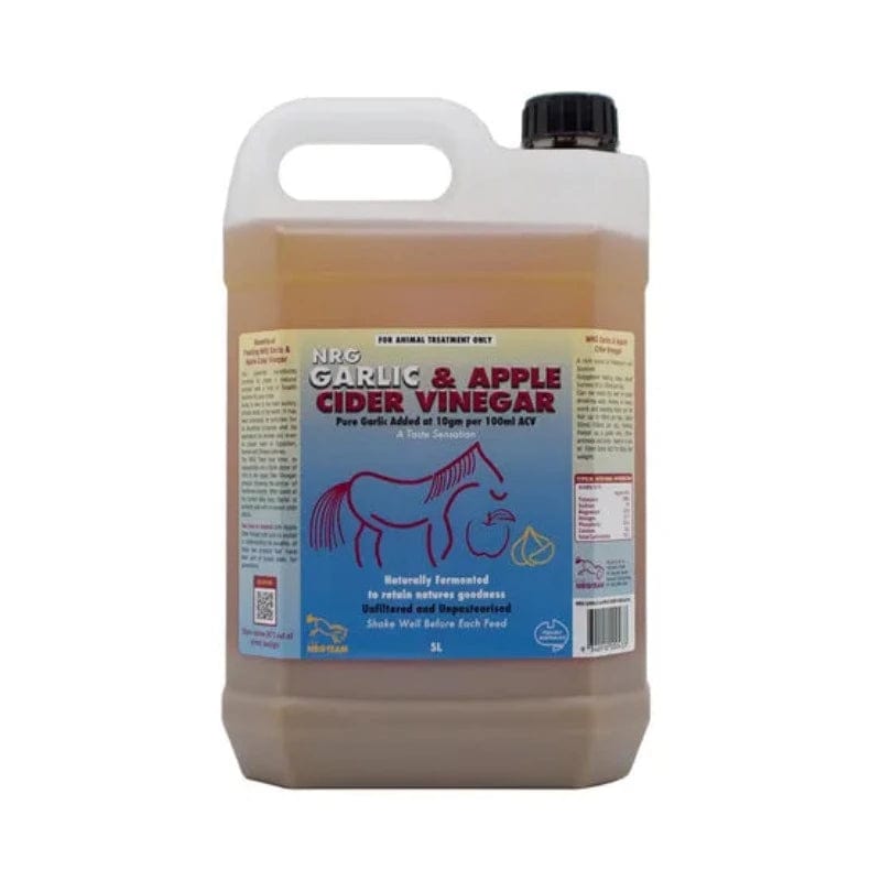 NRG Vet & Feed 5L NRG Garlic & Apple Cider Vinegar (NRG044)