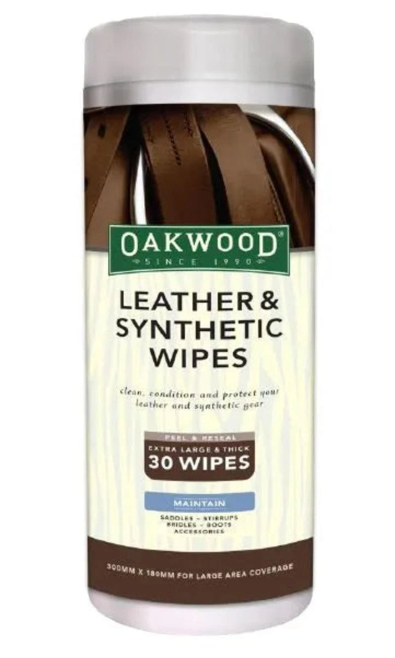 Oakwood Vet - Feed Oakwood Leather & Synthetic Wipes