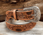 Outback King Womens Belts 32in Outback King Belt Womens Sunflower