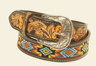 Outback King Womens Belts 34in Outback King Belt Womens Beaded Western