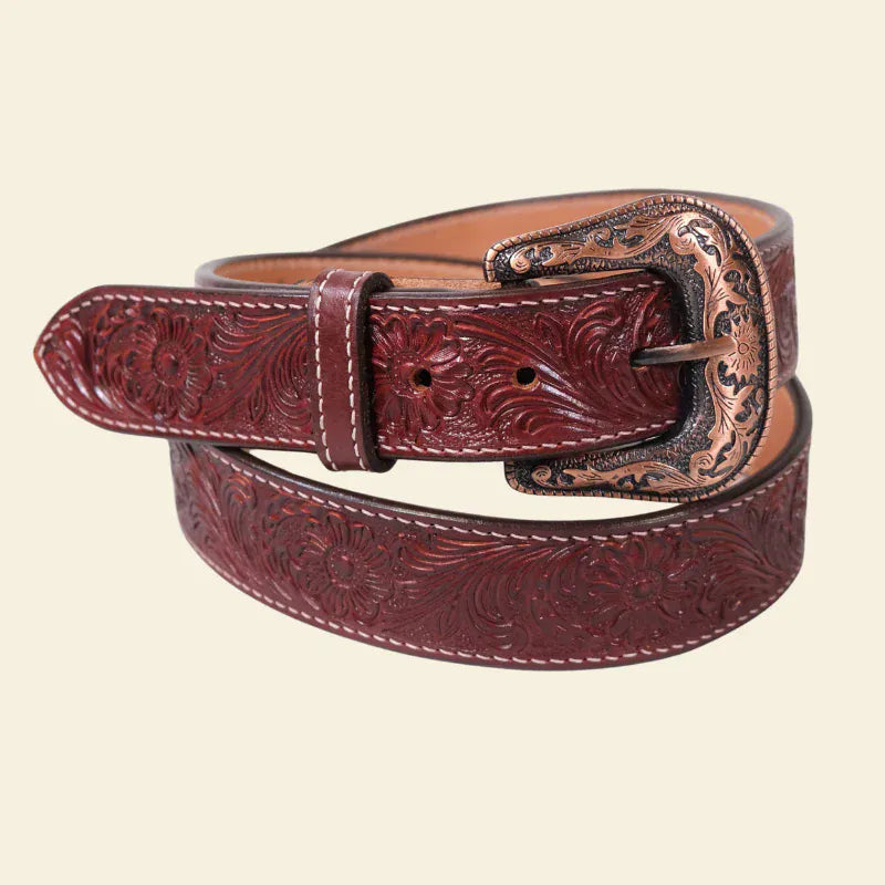 Outback King Womens Belts 34in Outback King Belt Womens Indian Cherry
