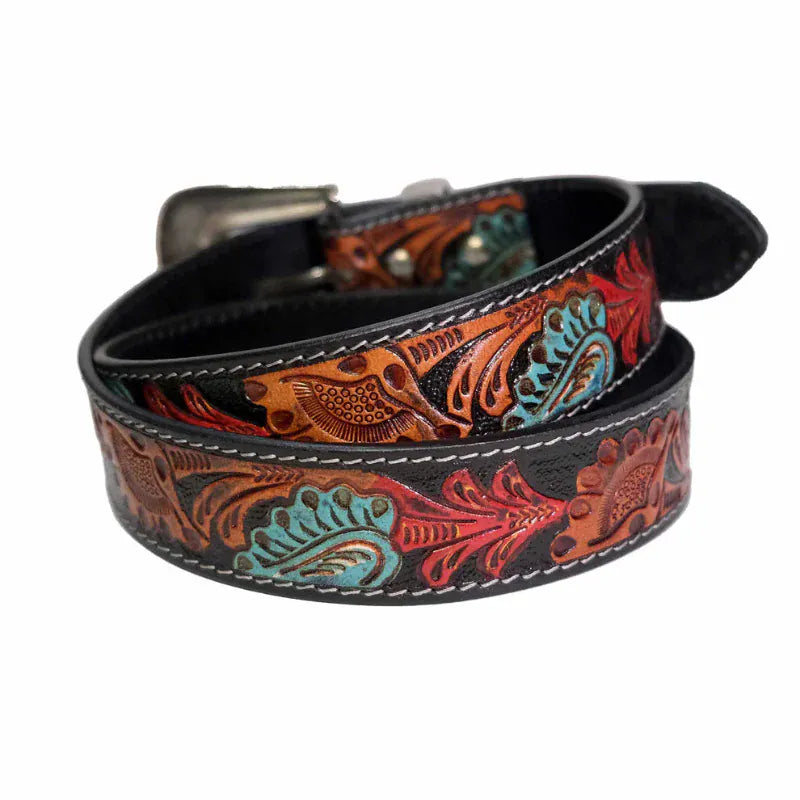 Outback King Womens Belts Outback King Belt Womens Southwestern Flame